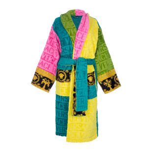 peignoir versace multicolore